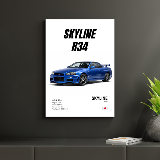 SKYLINE R34 SPECS
