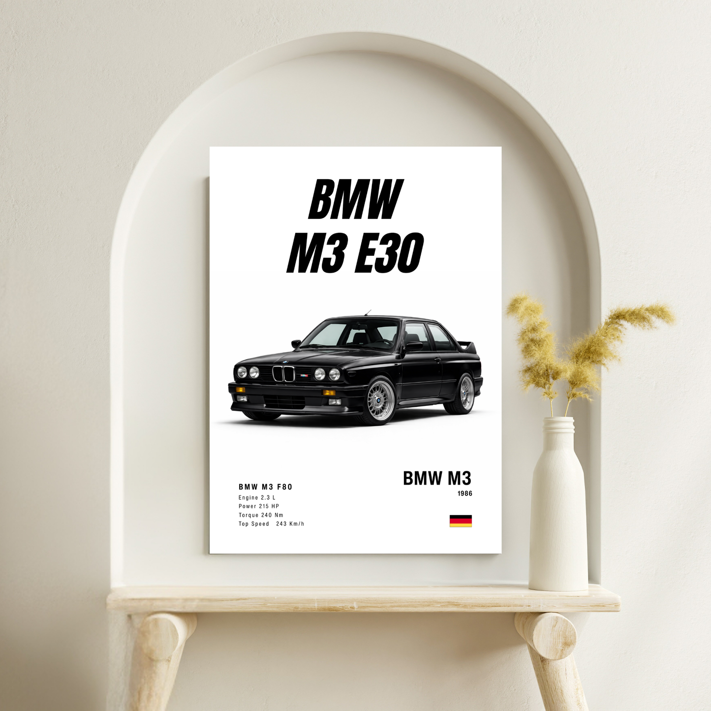 BMW E30 SPECS